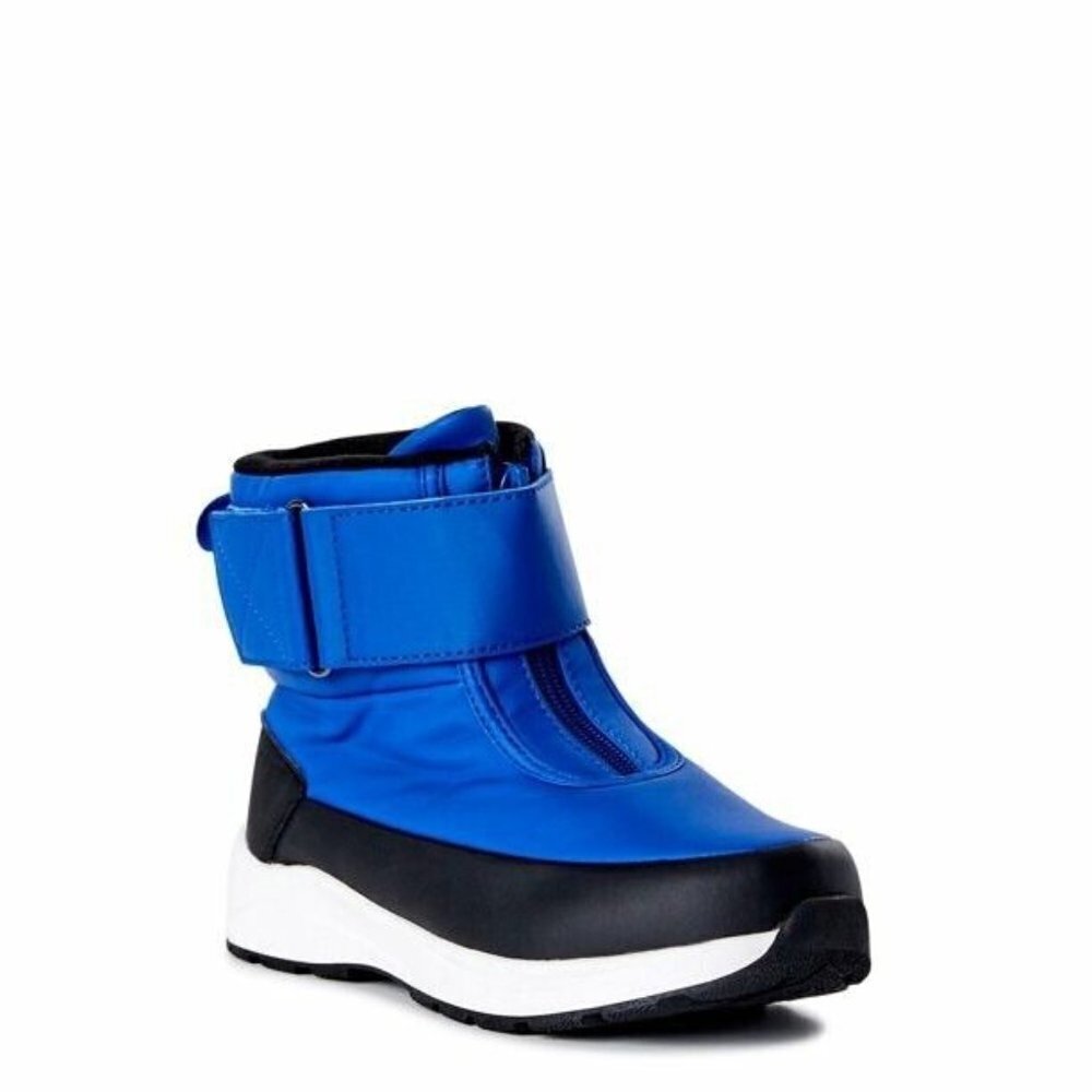 Boys Blue Moon Boots Wonder Nation Winter Snow Shoes Youth Kids Size 12 NEW